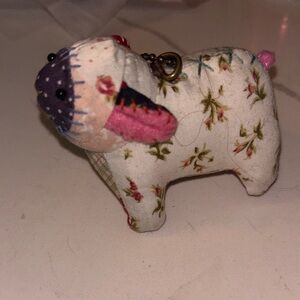 Floral Patchwork Key Holder